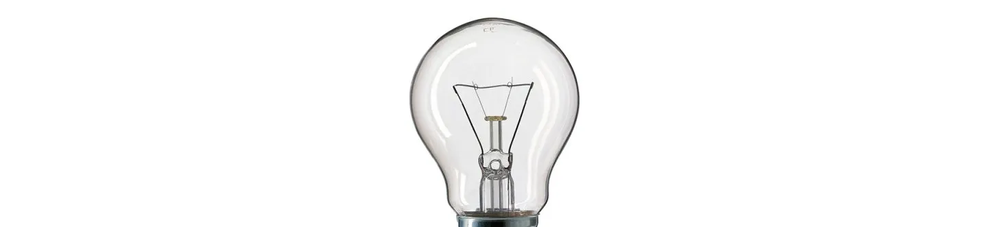  A51 Incandescent (GLS) Bulbs banner clear