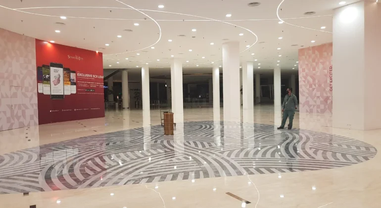 Senayan Citys North Lobby Shines With New Lighting Installation